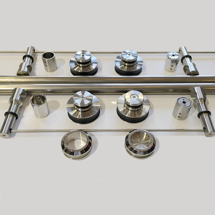 Kit de ruedas para puertas corredizas de ducha