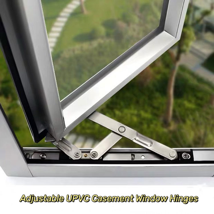 Bisagras de fricción de ventana de doble acristalamiento UPVC